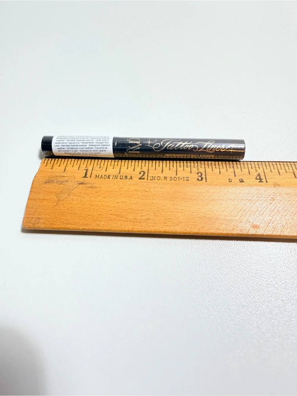 KVD Tattoo Liner liquid Eye Pencil travel size in trooper black 10 NEW